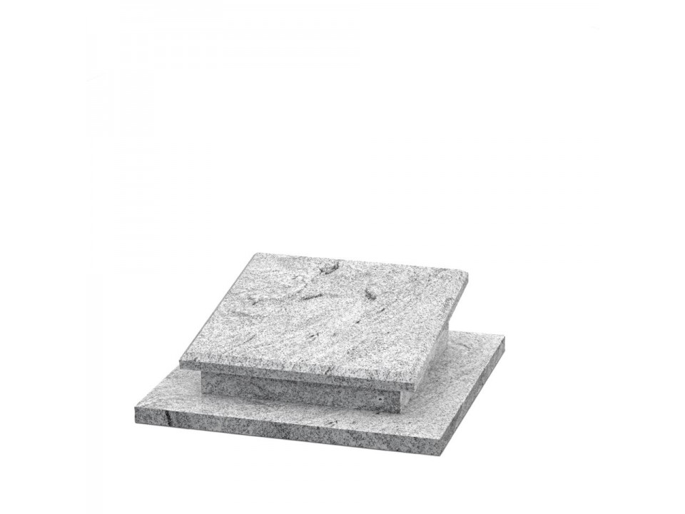 Nagrobek urnowy lub dla dziecka w prostej wersji sarkofagu
